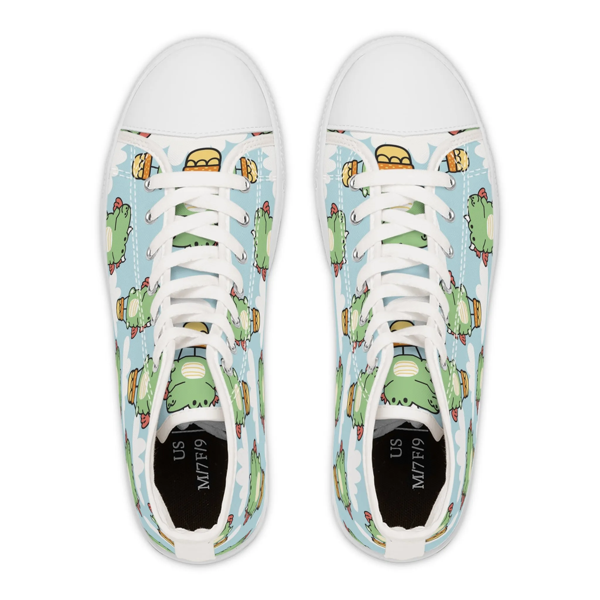 Dragon Balloon in the Sky Women's High Top Sneakers