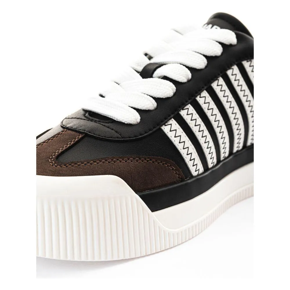 Dsquared² Black Leather Sneaker