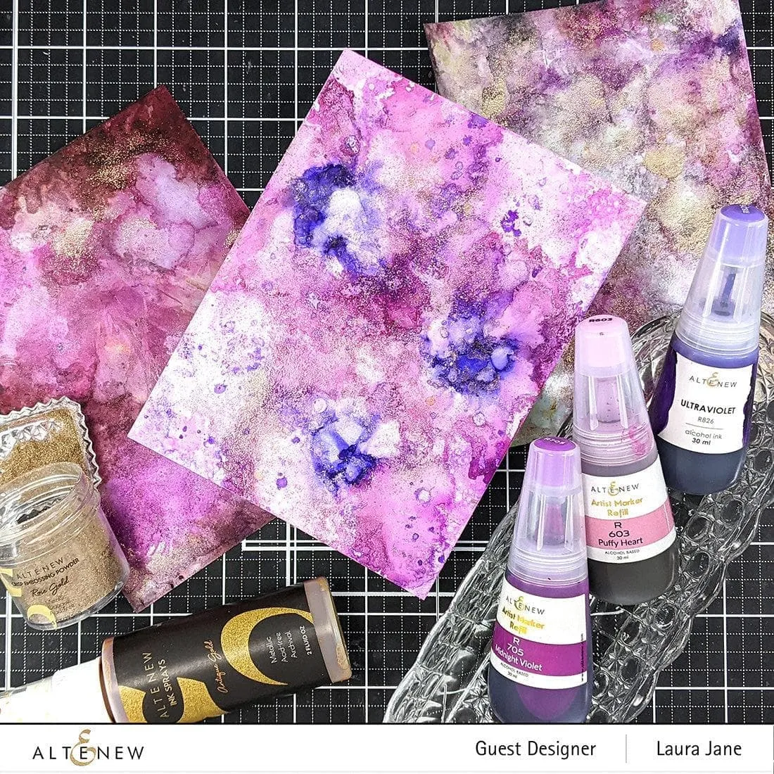 Enchanted Garden Alcohol Ink