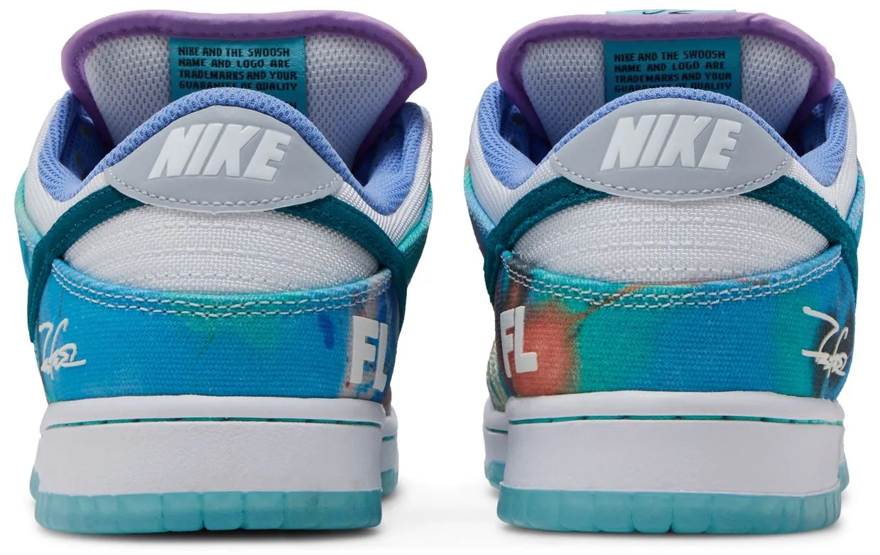 Futura Laboratories x Nike SB Dunk Low 'Bleached Aqua'