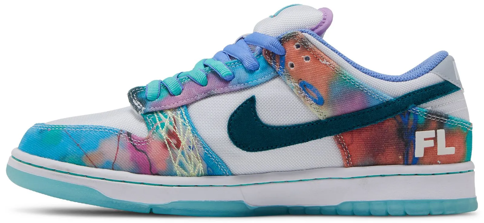 Futura Laboratories x Nike SB Dunk Low 'Bleached Aqua'