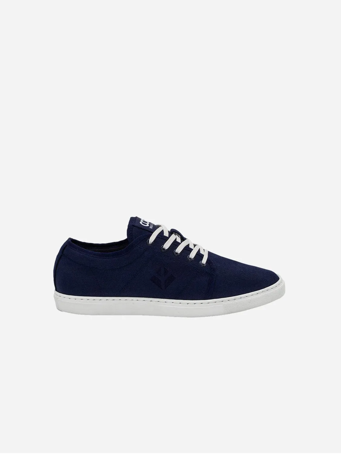 Gaia Unisex Recycled Canvas Vegan Sneakers | Blue