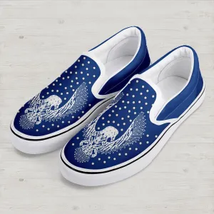 Gearhomie Elvis Presley Silver Phoenix (1975) Slip On Shoes