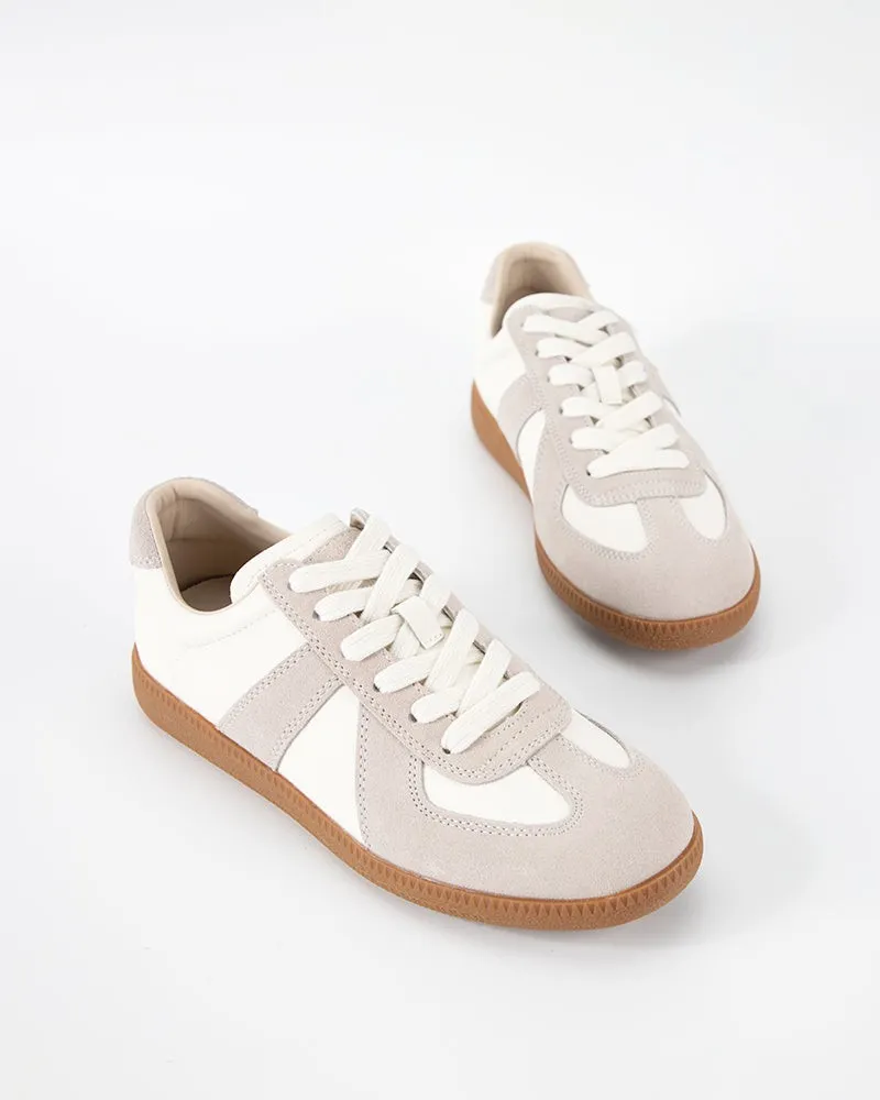 Genuine Leather Inner Height Sneakers