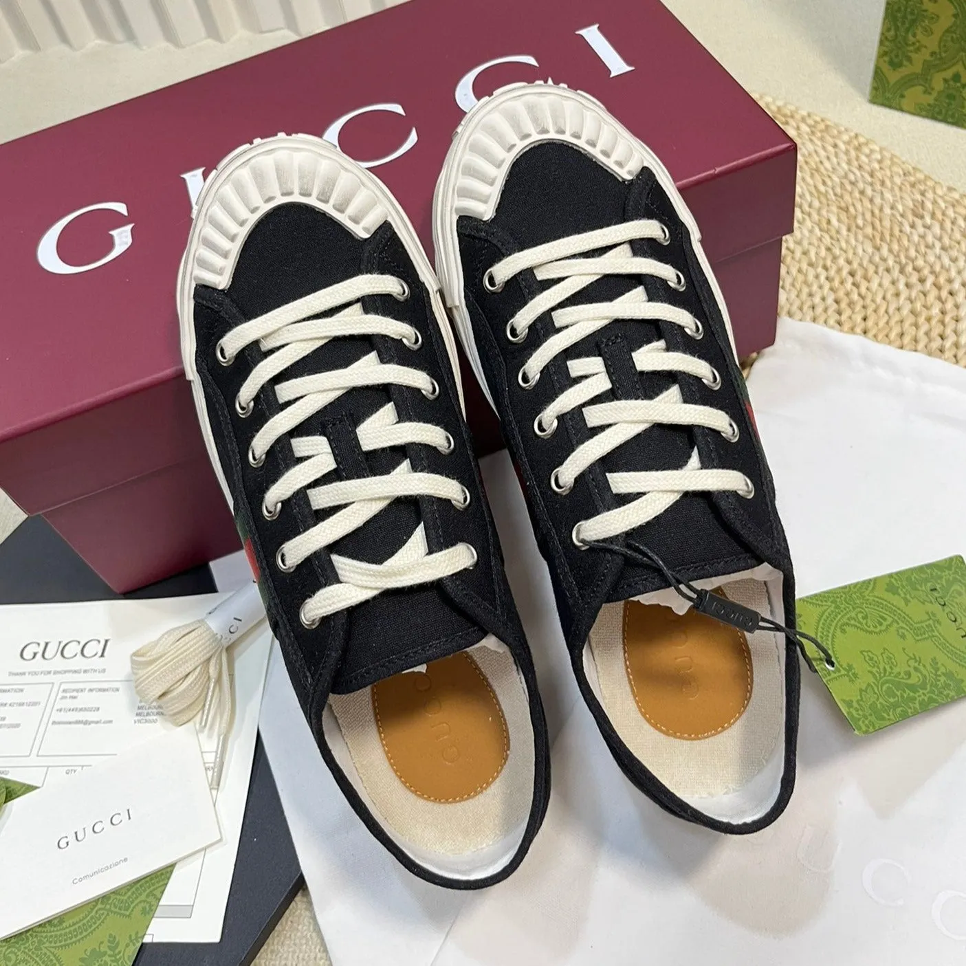 GG Sneaker Julio Canvas  Sneakers Black