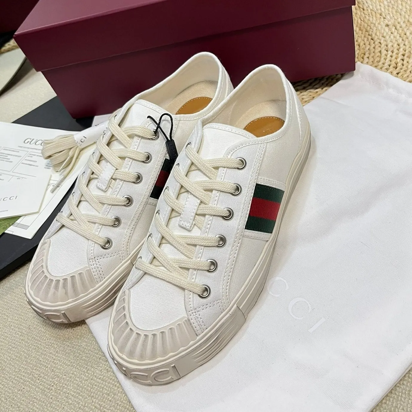 GG Sneaker Julio Canvas  Sneakers White