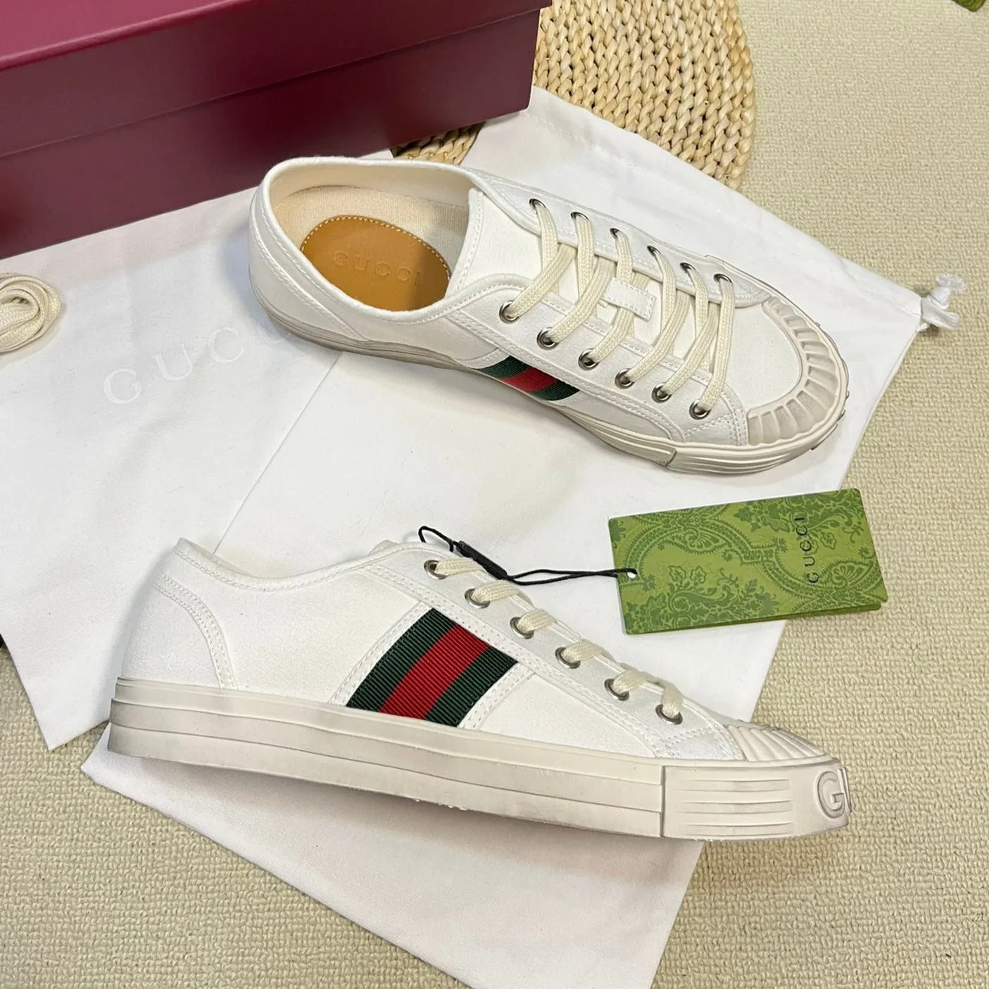 GG Sneaker Julio Canvas  Sneakers White