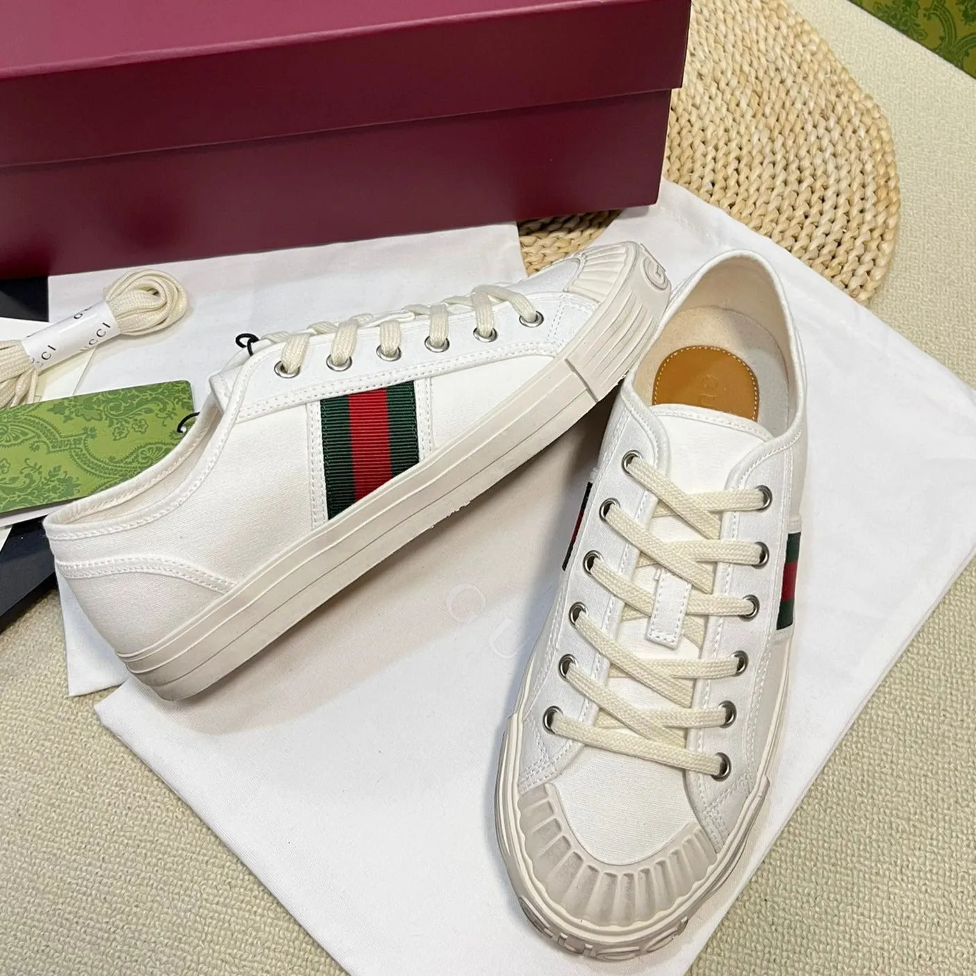 GG Sneaker Julio Canvas  Sneakers White