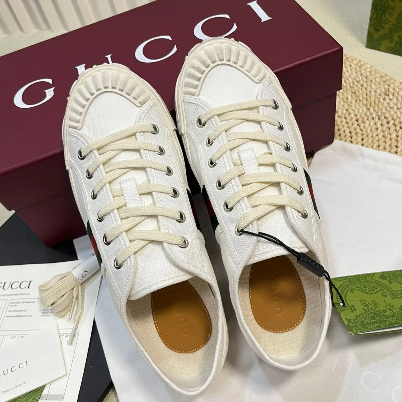 GG Sneaker Julio Canvas  Sneakers White