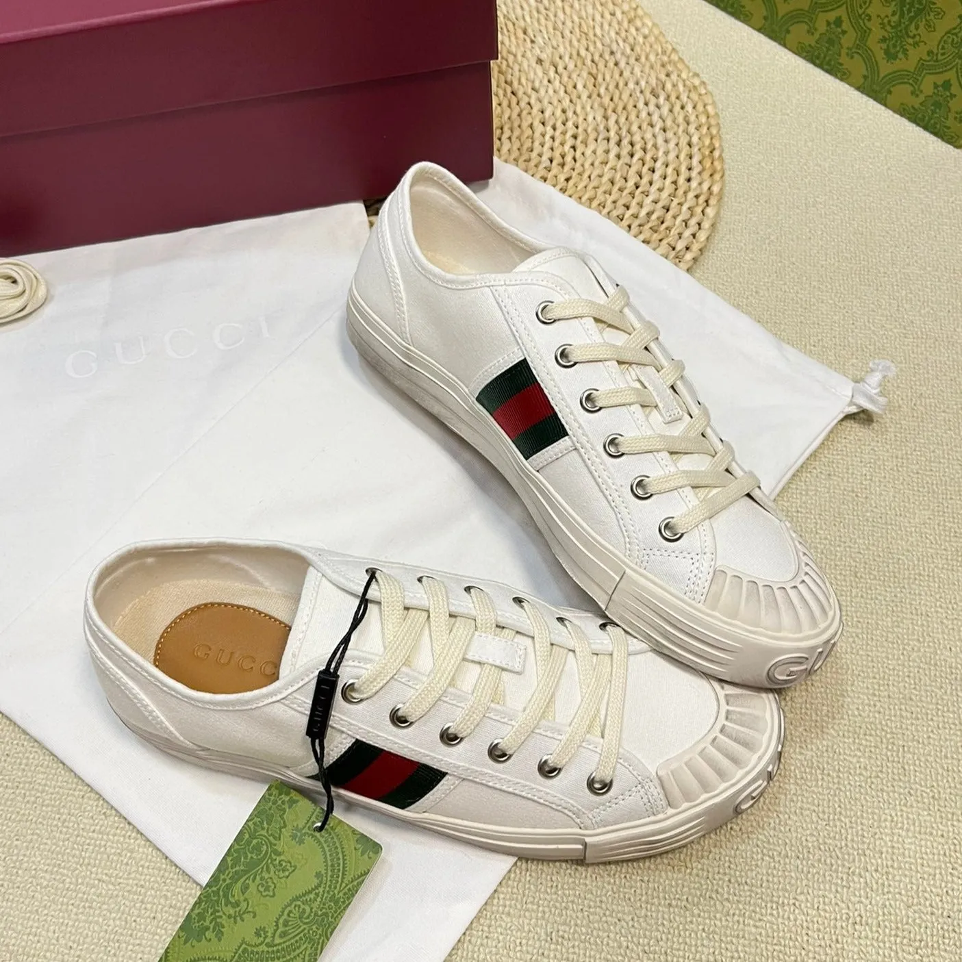 GG Sneaker Julio Canvas  Sneakers White