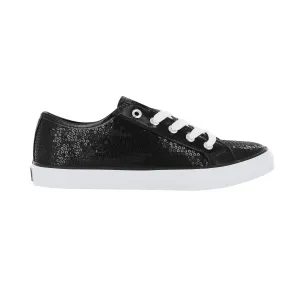 Gotta Flurt Women's Disco II Black Sequin Low Top Dance Sneaker