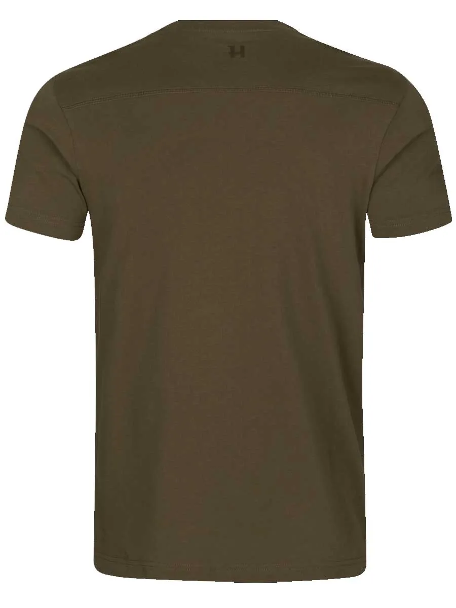 HARKILA Logo T-shirt - Mens - Willow Green