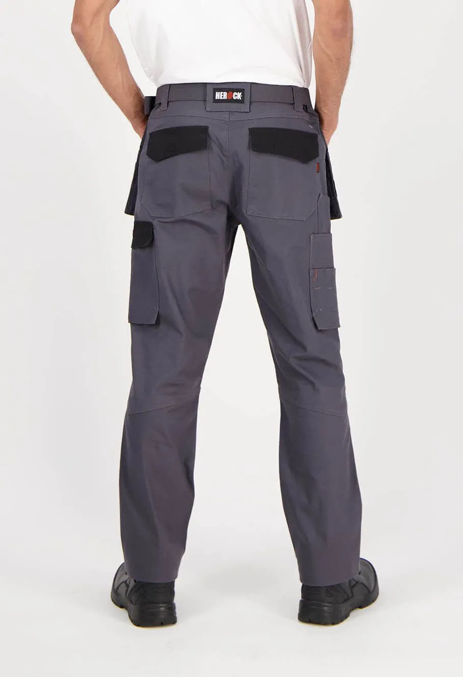 Herock&#x20;Spero&#x20;Work&#x20;Trouser&#x20;Stretch&#x20;Multipocket&#x20;-&#x20;Grey