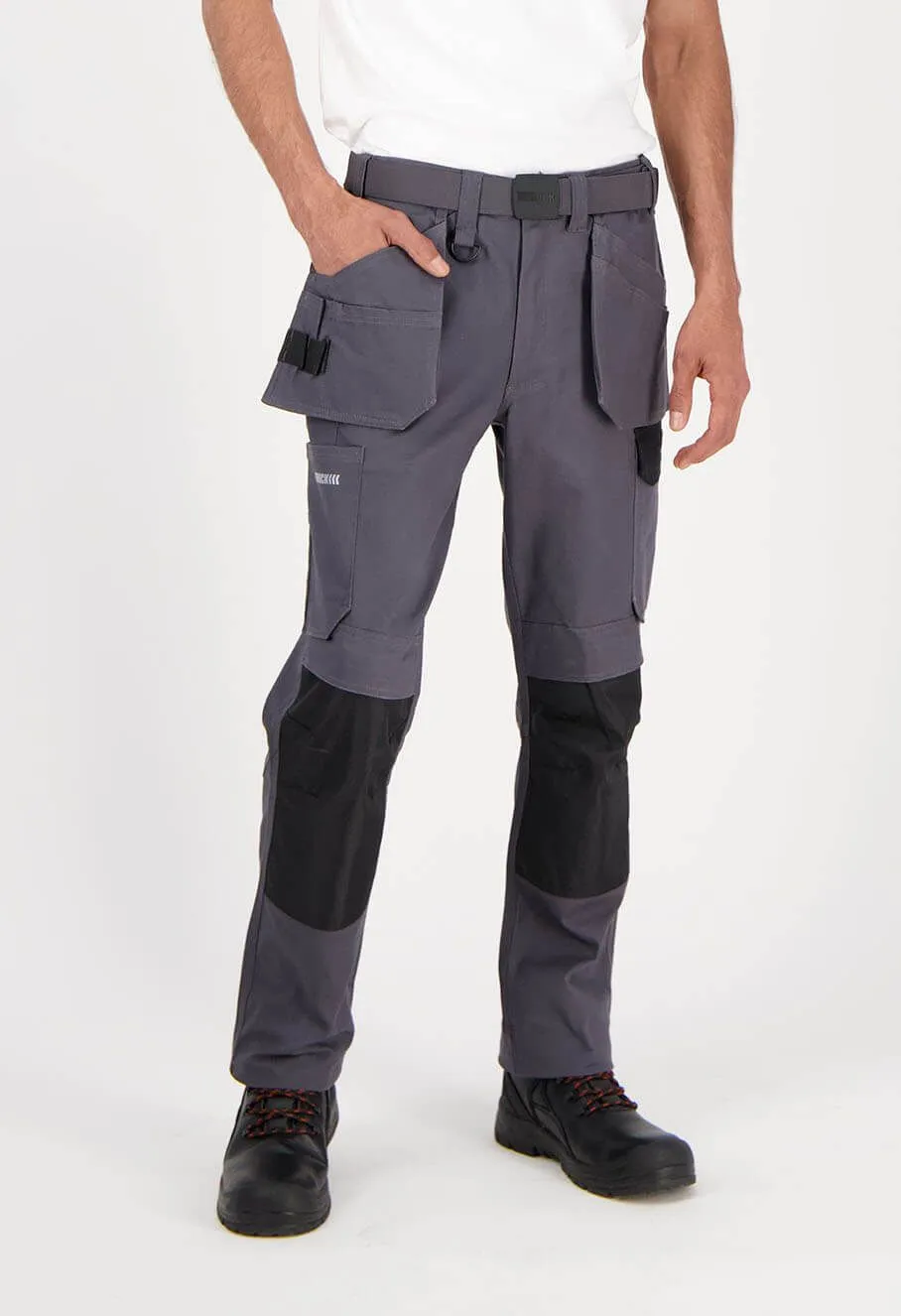 Herock&#x20;Spero&#x20;Work&#x20;Trouser&#x20;Stretch&#x20;Multipocket&#x20;-&#x20;Grey