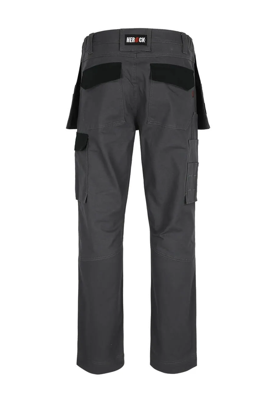 Herock&#x20;Spero&#x20;Work&#x20;Trouser&#x20;Stretch&#x20;Multipocket&#x20;-&#x20;Grey