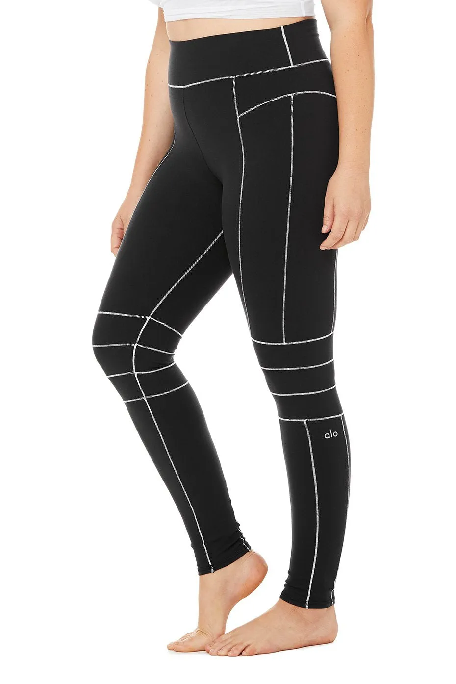 High-Waist Endurance Legging - Black