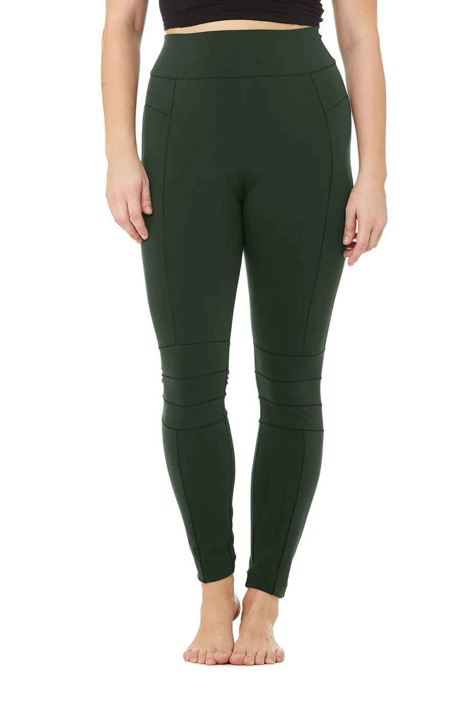 High-Waist Endurance Legging - Forest