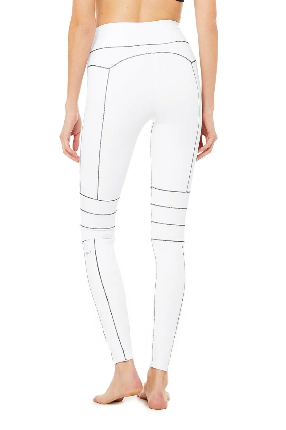 High-Waist Endurance Legging - White