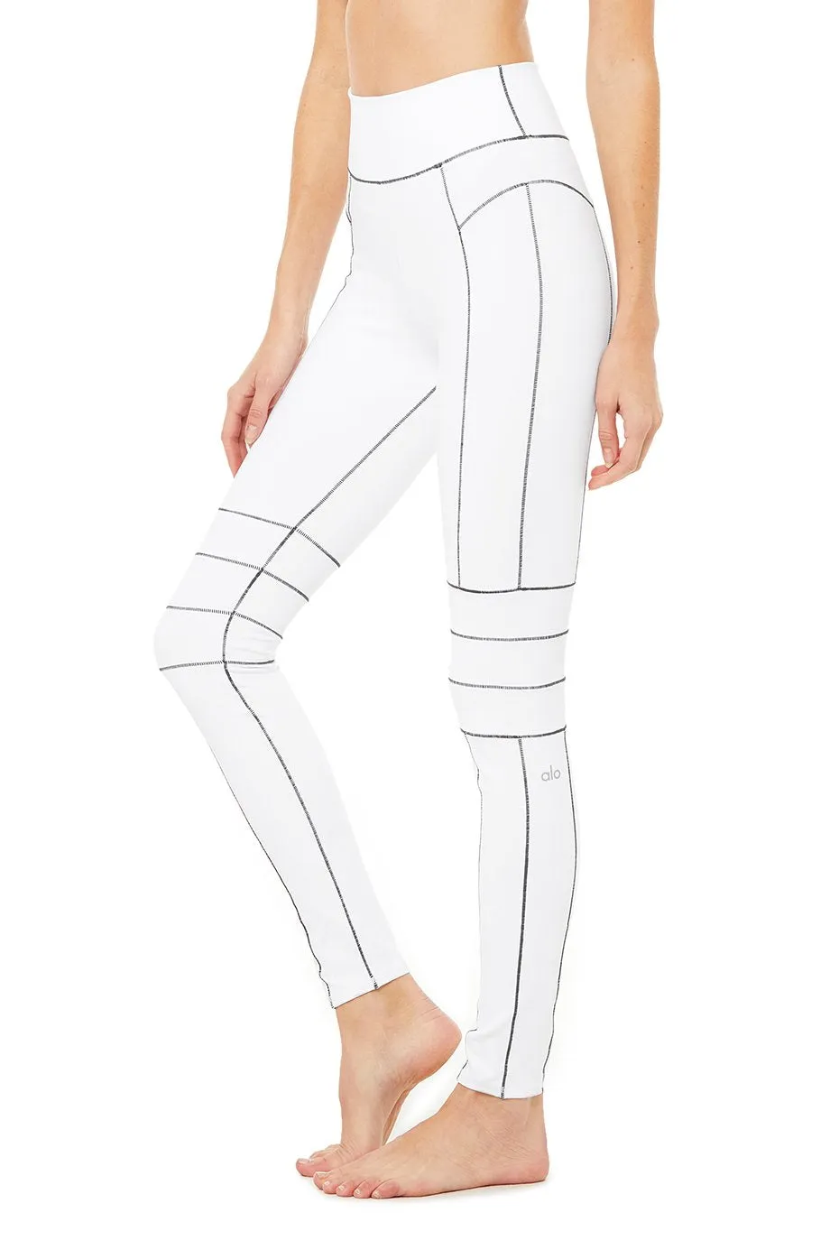 High-Waist Endurance Legging - White