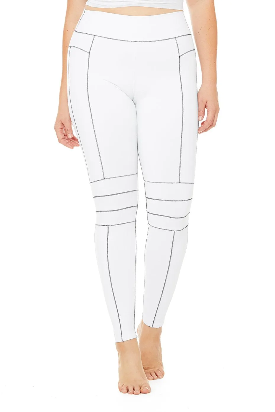 High-Waist Endurance Legging - White