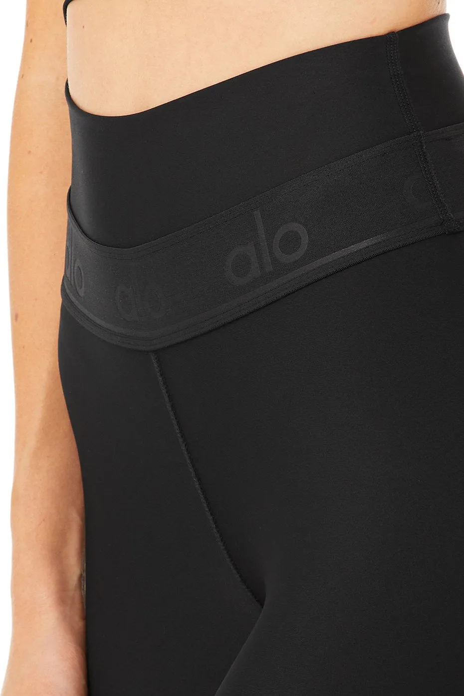 High-Waist Fitness Legging - Black