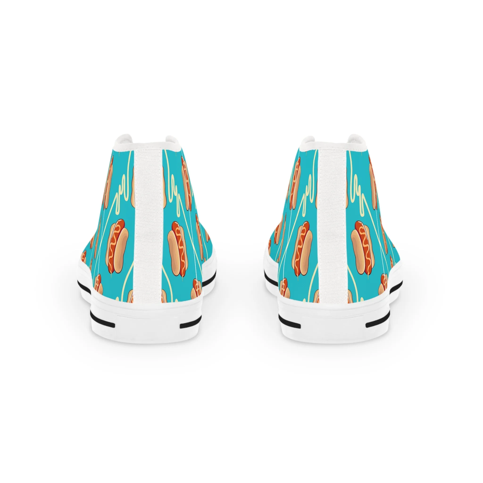 Hot Dogs Men's High Top Sneakers