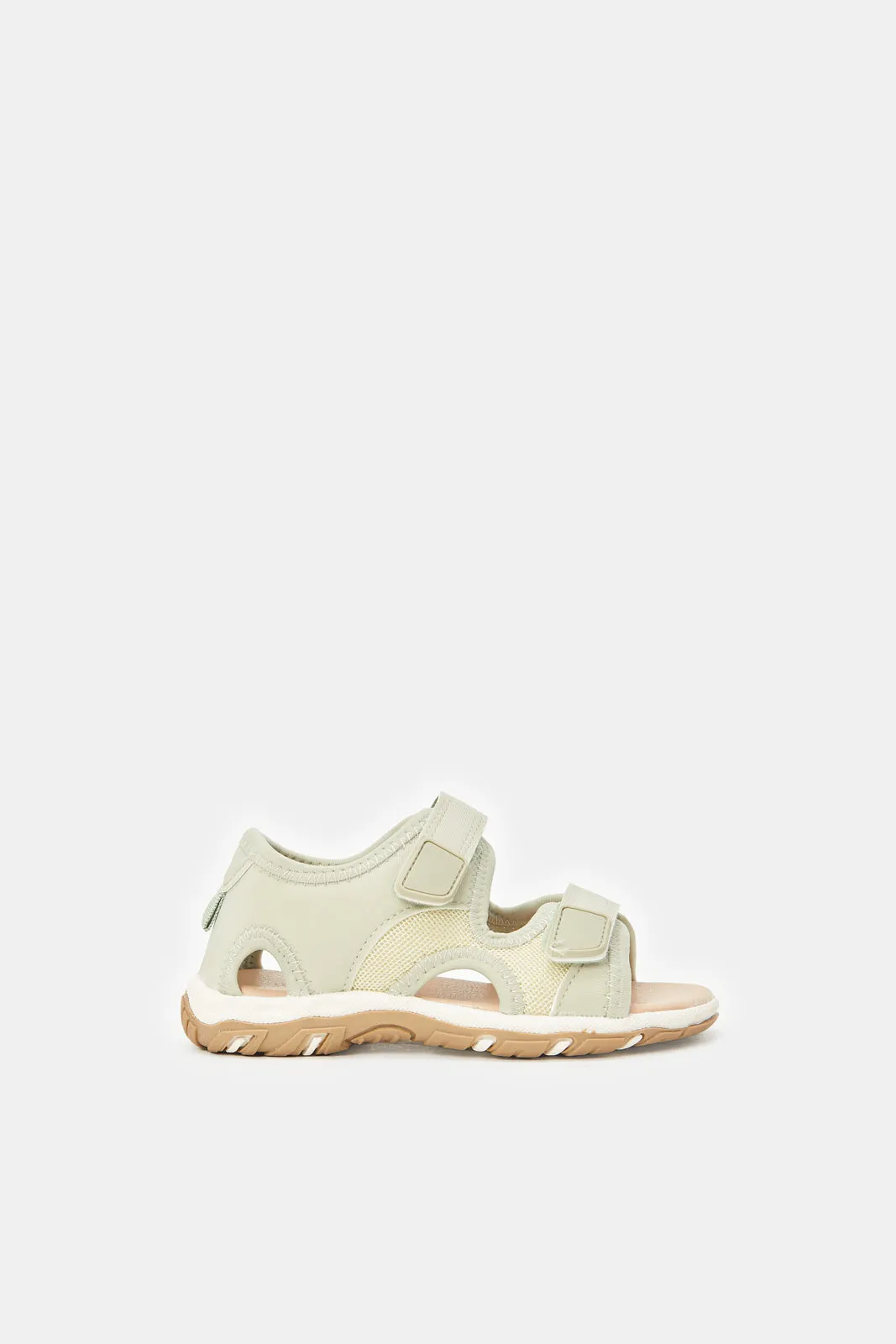 Infant Boys Green Casual Sandal