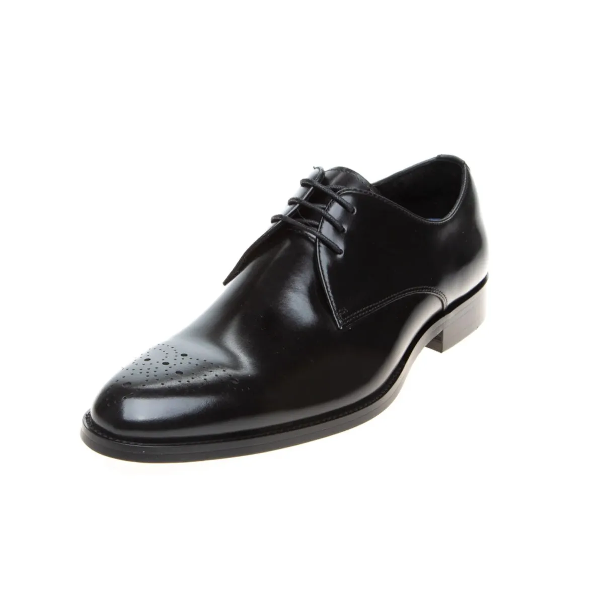 John White Romsey Derby Shoes Black