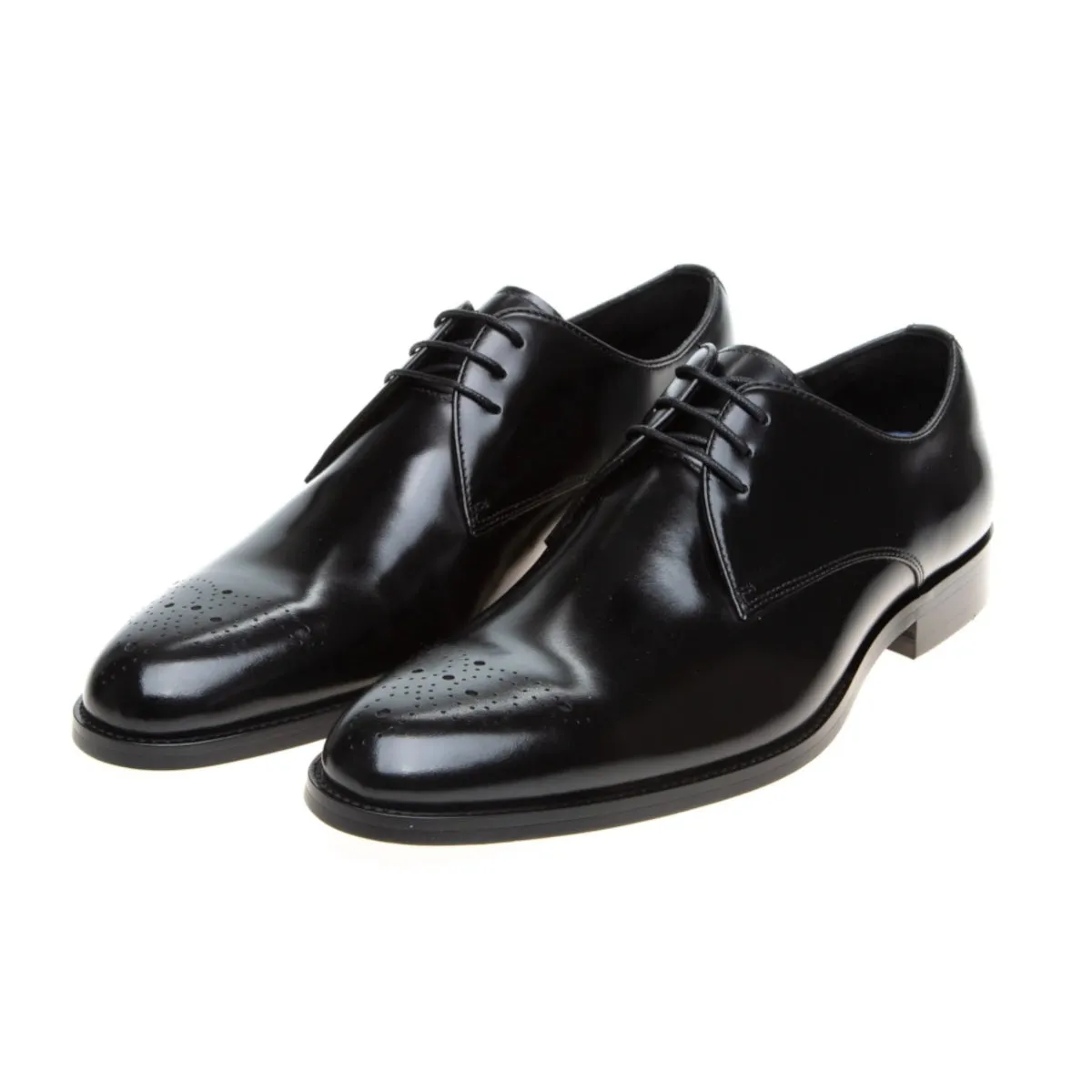 John White Romsey Derby Shoes Black