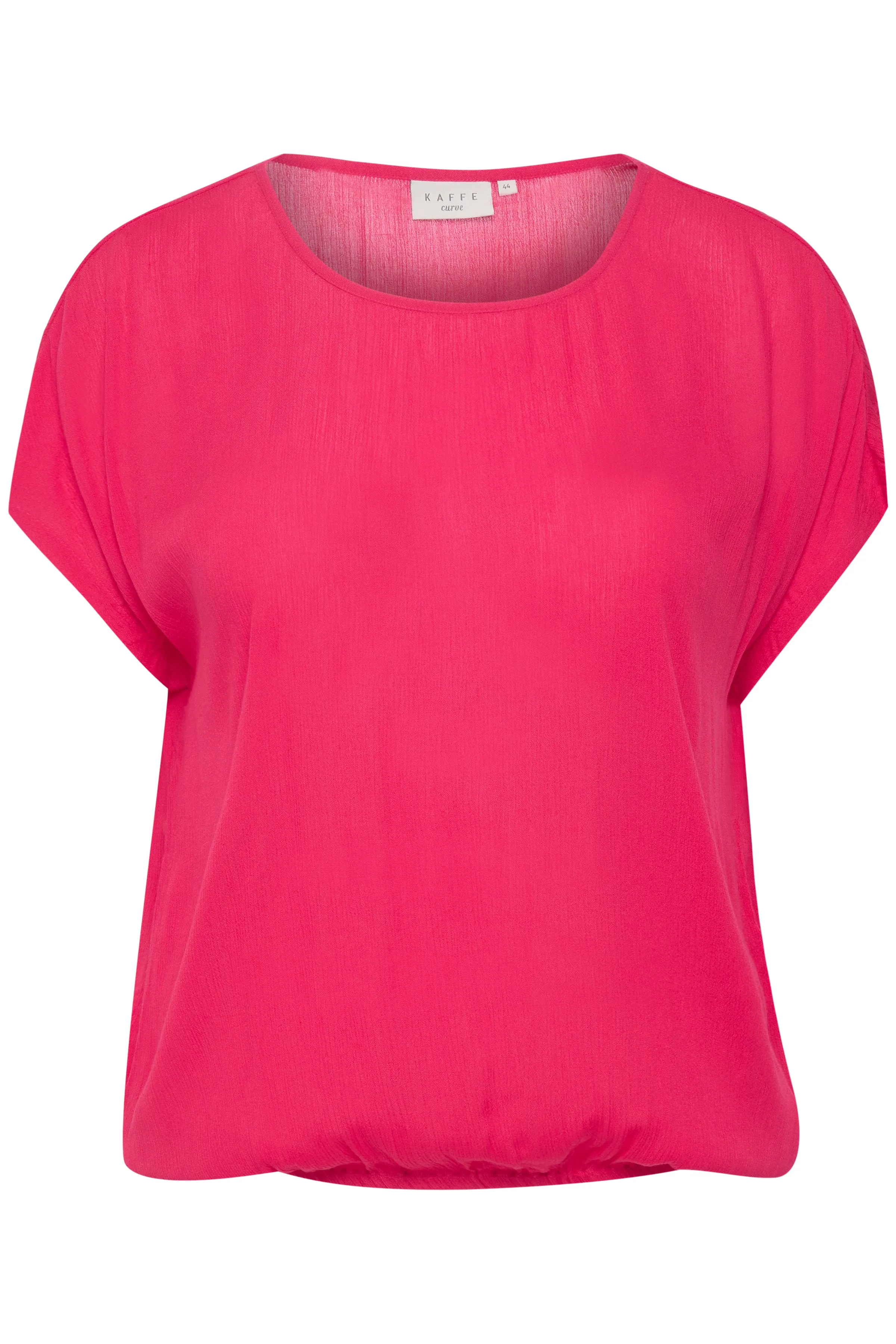 Kaffe Stanley Short Sleeve Blouse in Pink