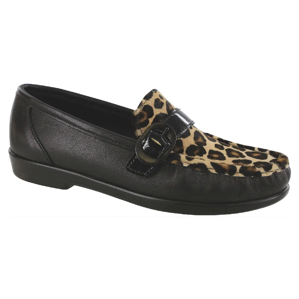 Lara - Black / Leopard