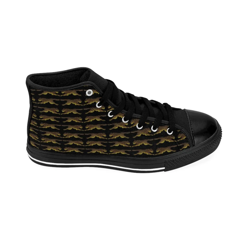 Leaping Leopards Women's High-top Sneakers