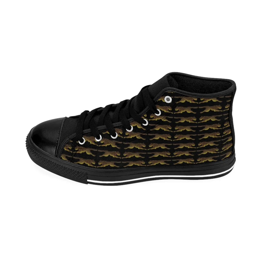 Leaping Leopards Women's High-top Sneakers