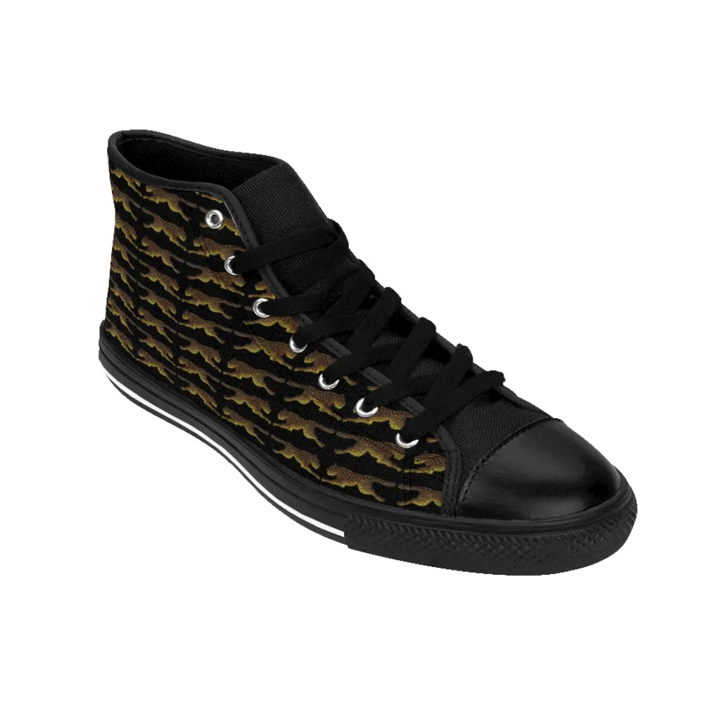 Leaping Leopards Women's High-top Sneakers