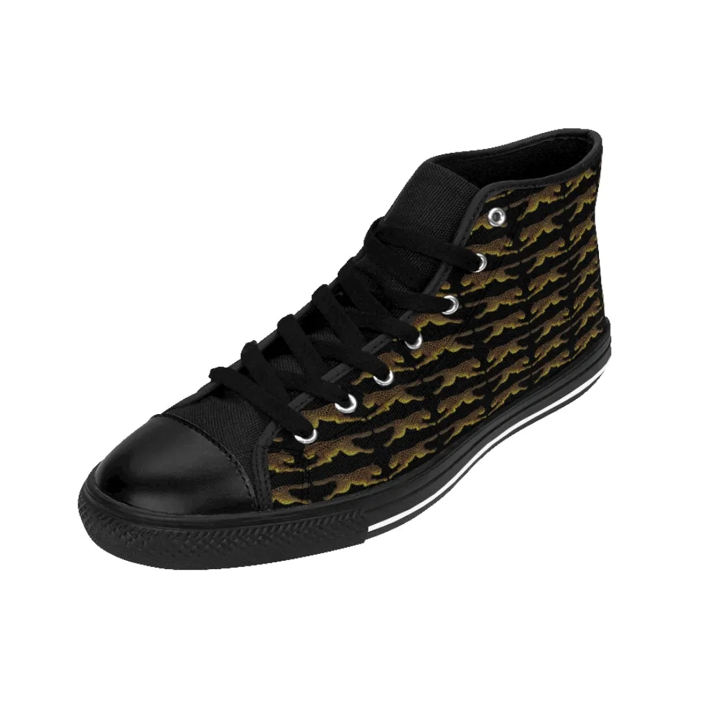 Leaping Leopards Women's High-top Sneakers