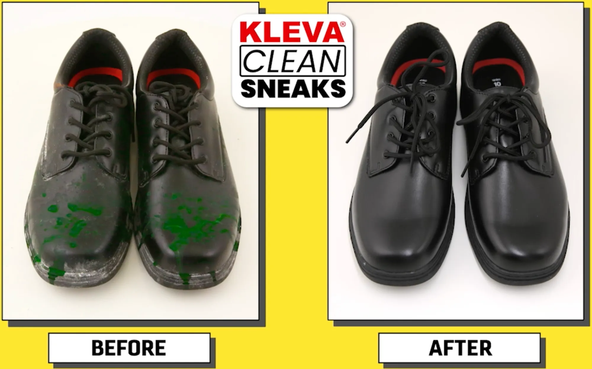 Make old shoes look new! Kleva Clean Sneaks Automatic Shoe Cleaner