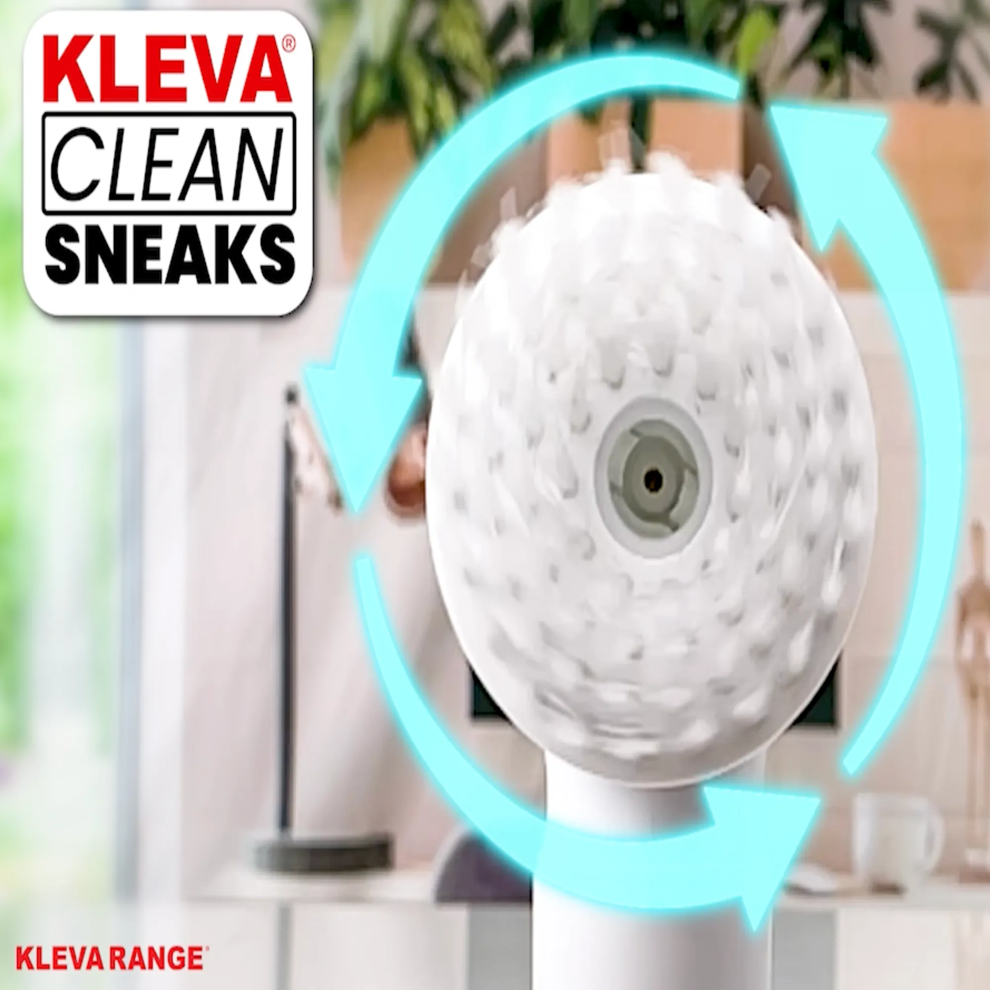 Make old shoes look new! Kleva Clean Sneaks Automatic Shoe Cleaner