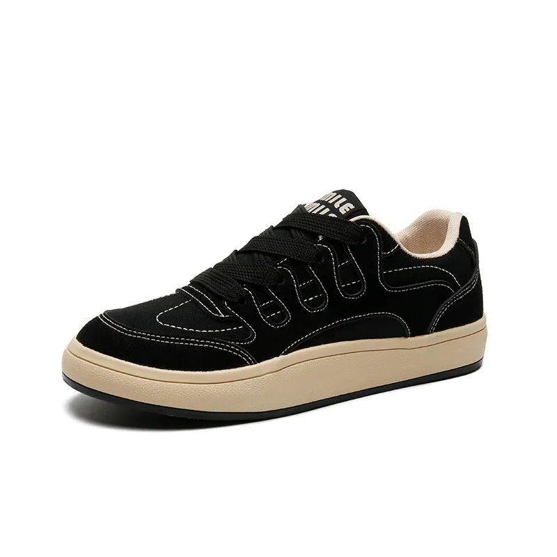 Men Fashion Canvas Flat Casual Sneakers