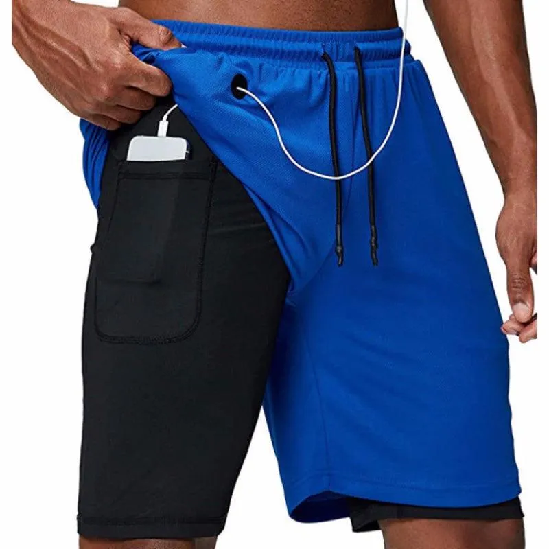 Men Fitness Gym Training Sports Shorts