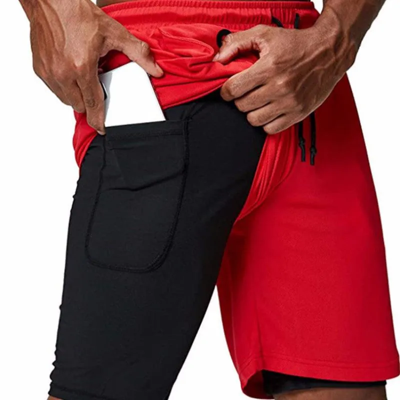 Men Fitness Gym Training Sports Shorts