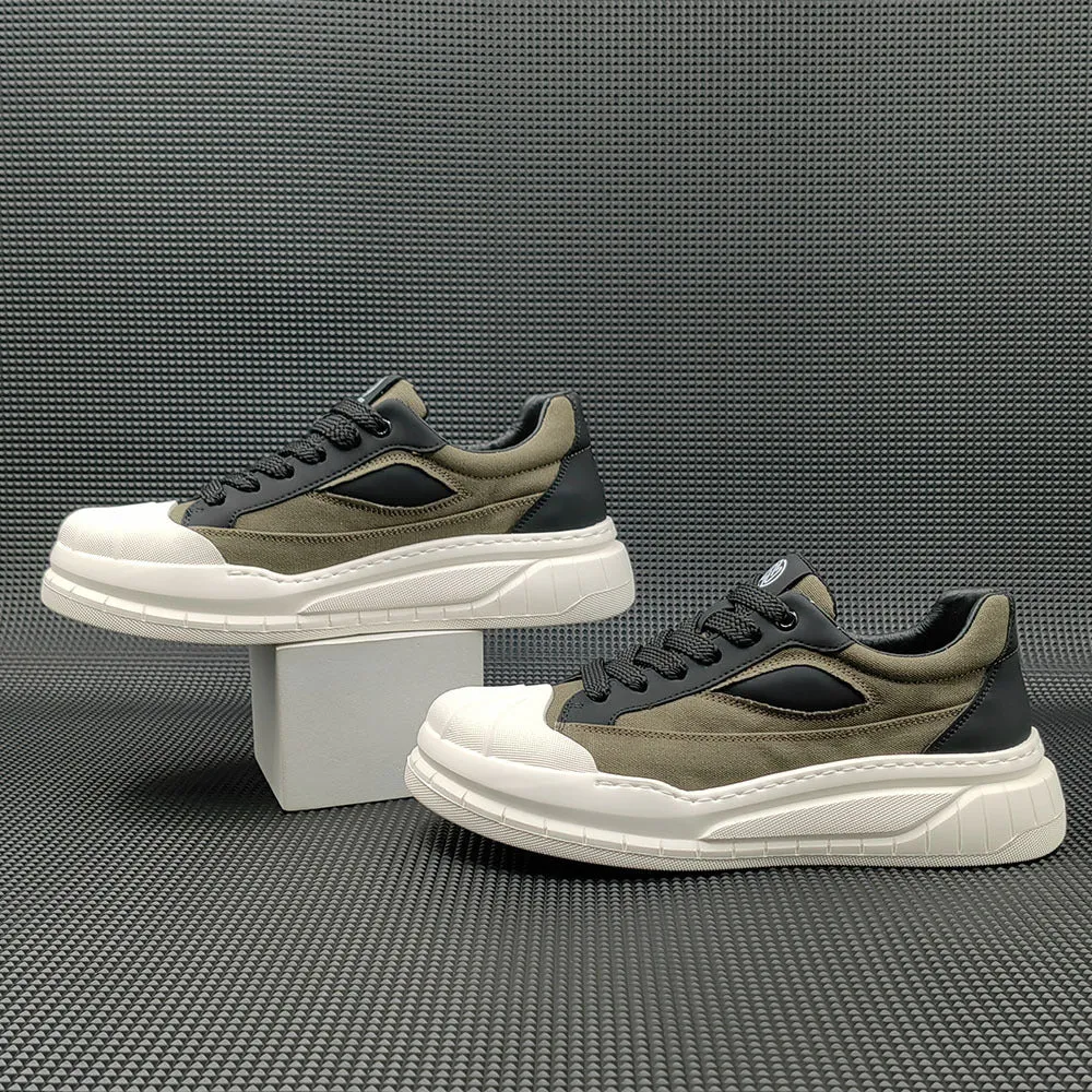 Men Stylish Breathable Canvas Fashion Casual Sneakers