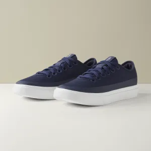 Men's Canvas Pipers - Deep Navy (Blizzard Sole)