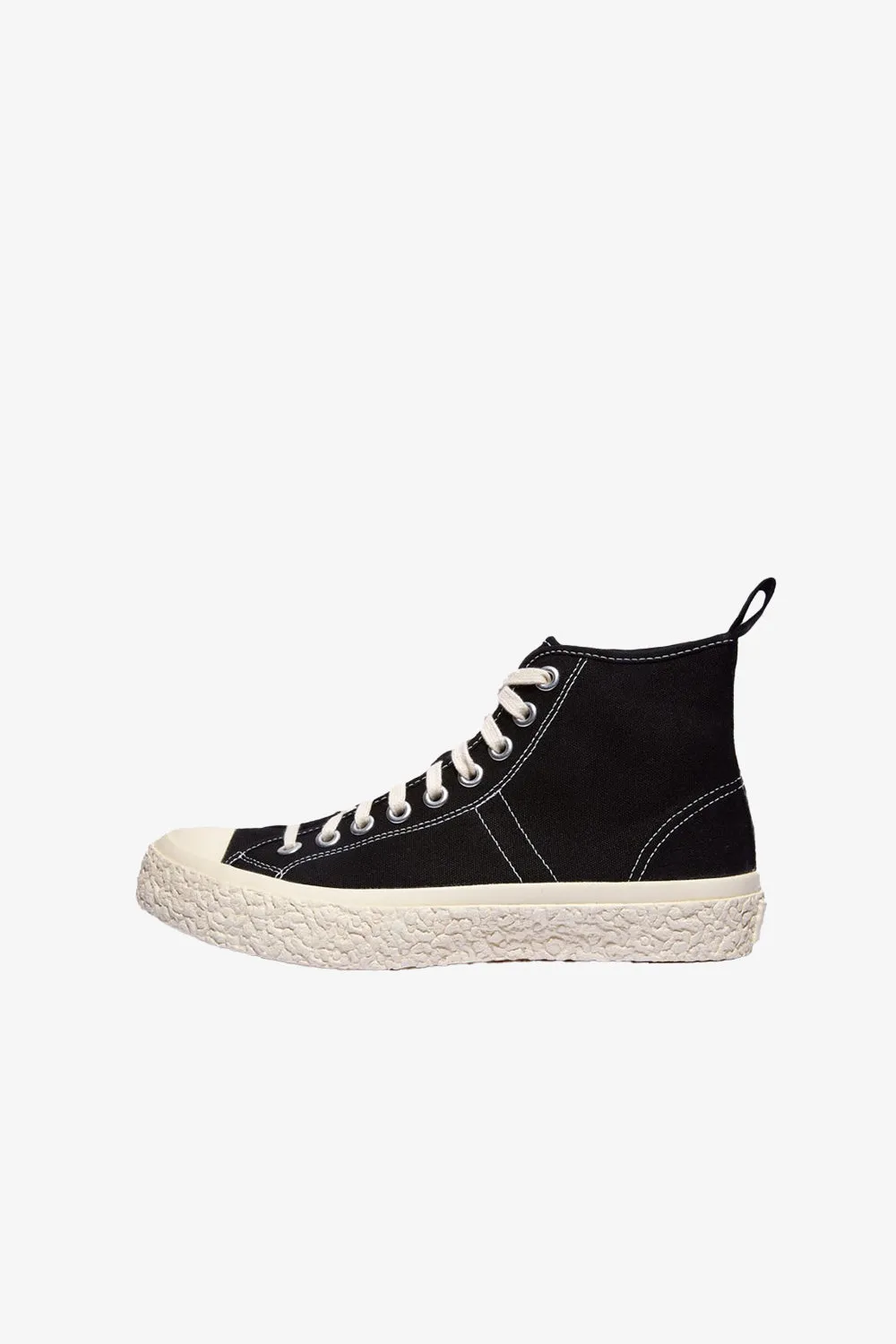 Mens High Top Sneaker, Black