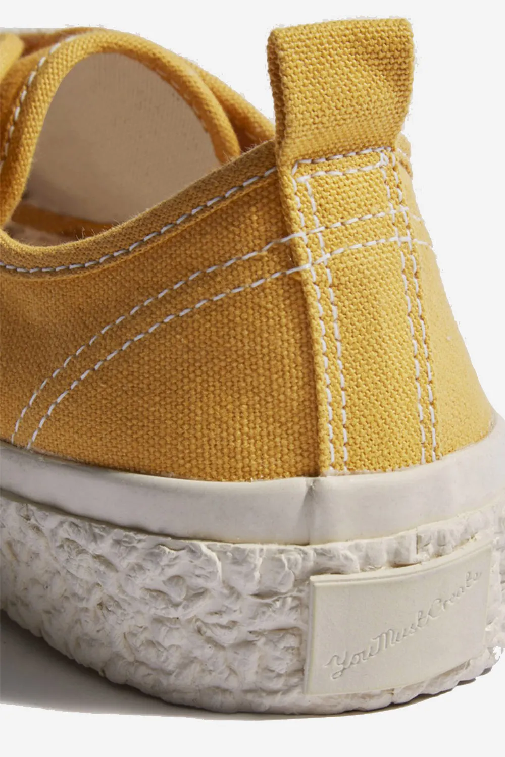 Mens Low Top Sneaker, Yellow