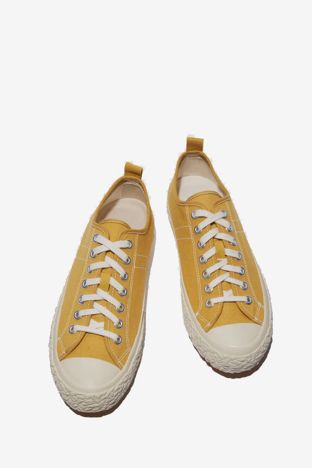 Mens Low Top Sneaker, Yellow