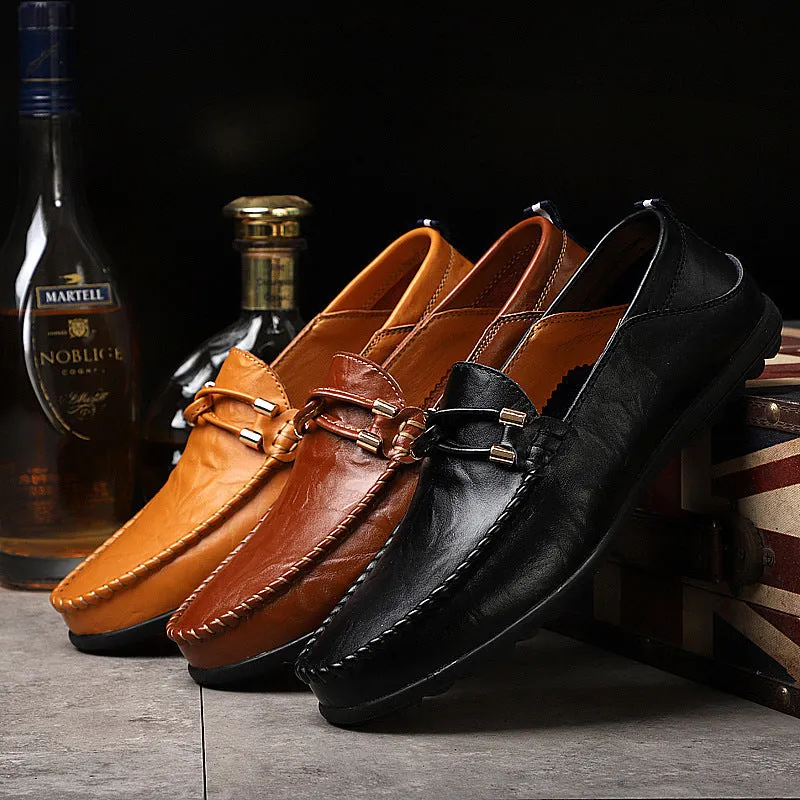 Men's Springsummer Gommino Cowhide Shoes