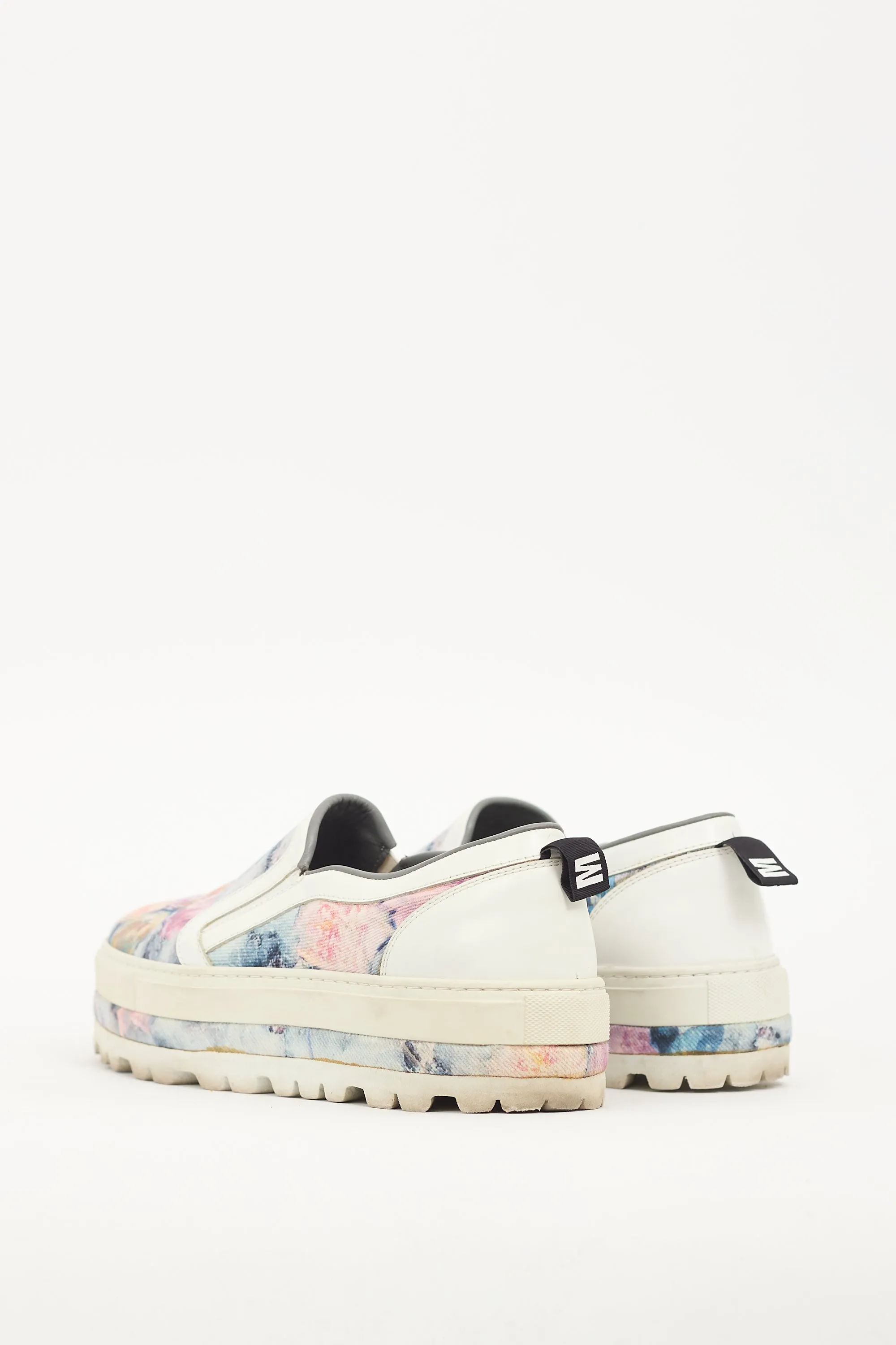 Multicolor Floral Canvas Sneaker