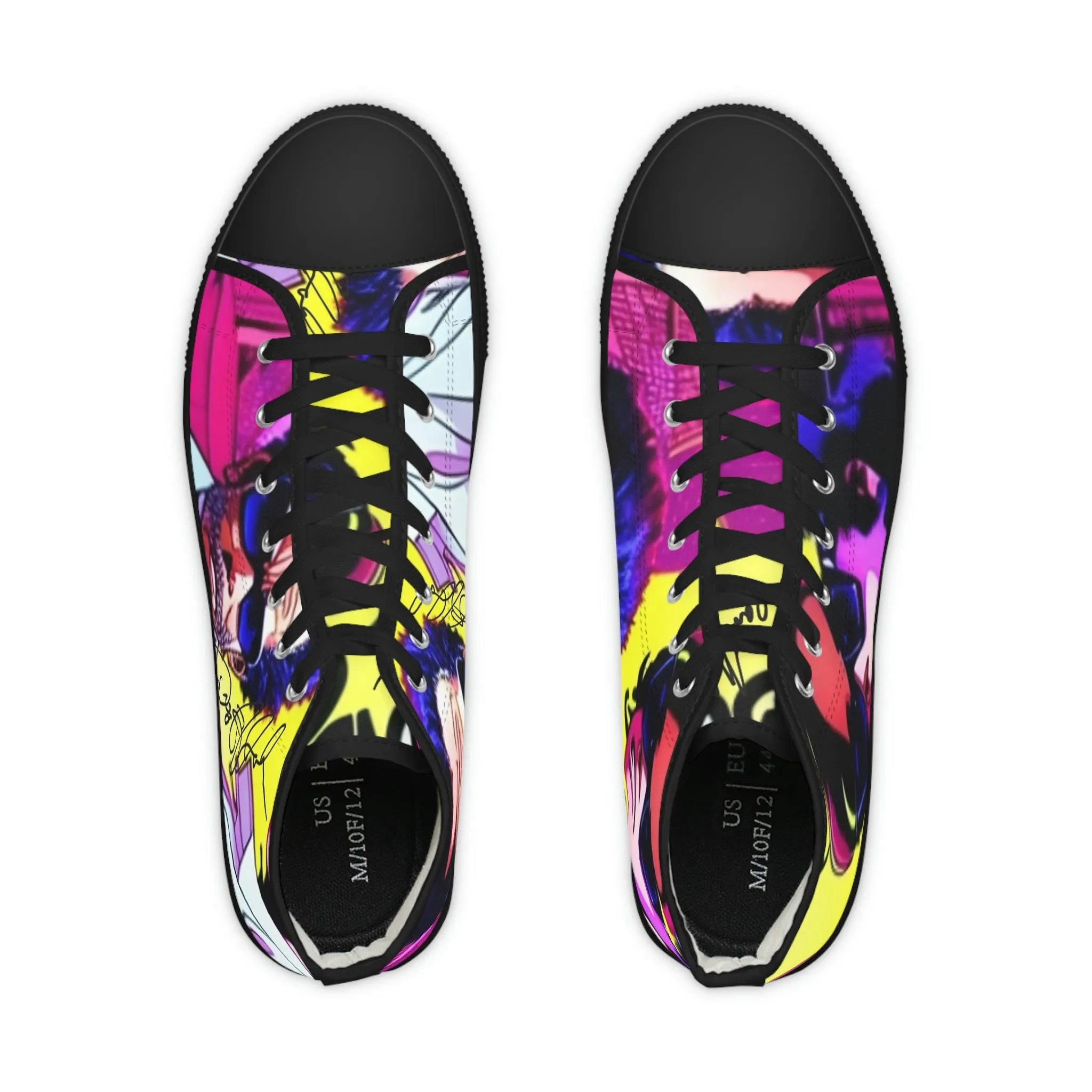 MyDreamMyTee Men's High Top Sneakers