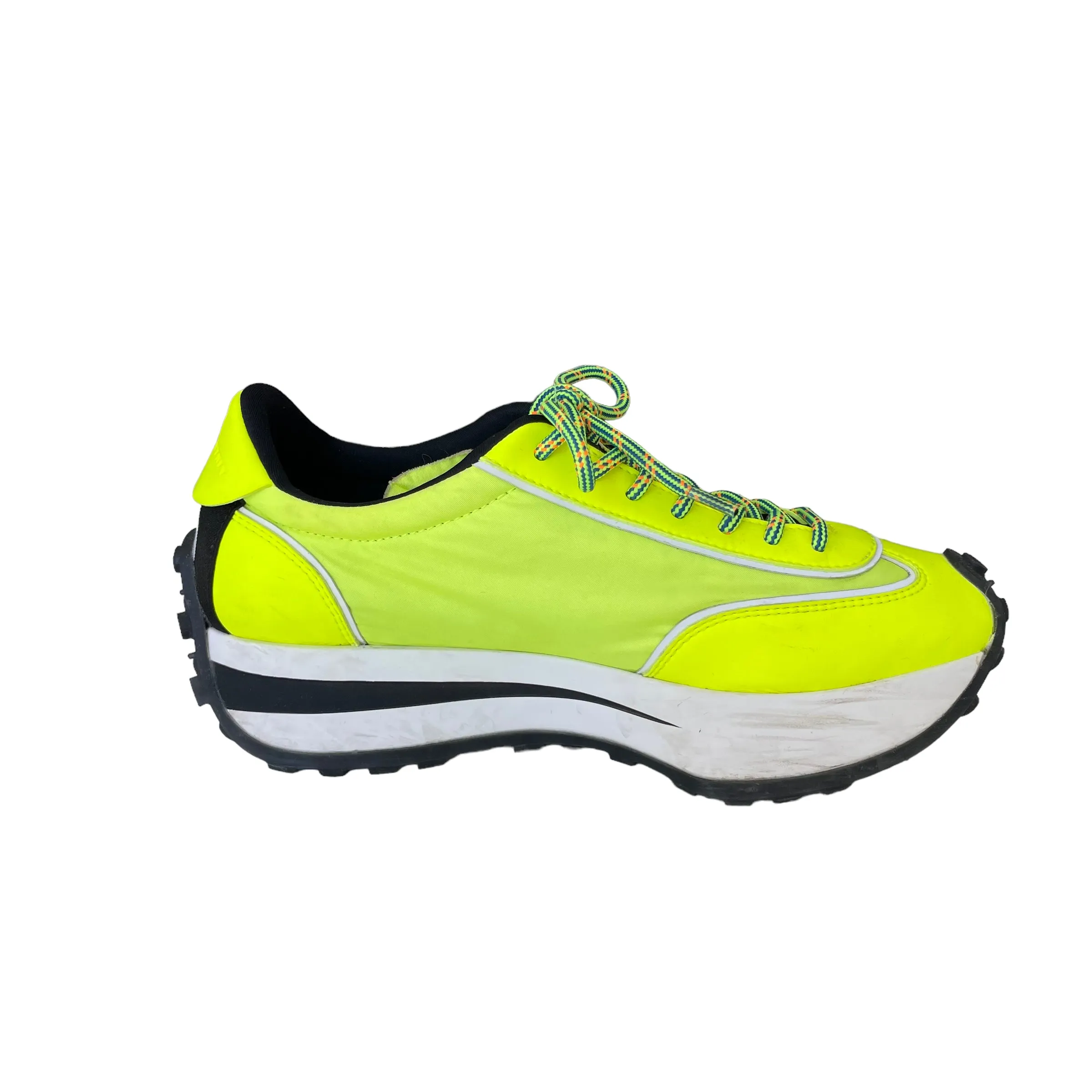 Neon Yellow Running Shoes - 8