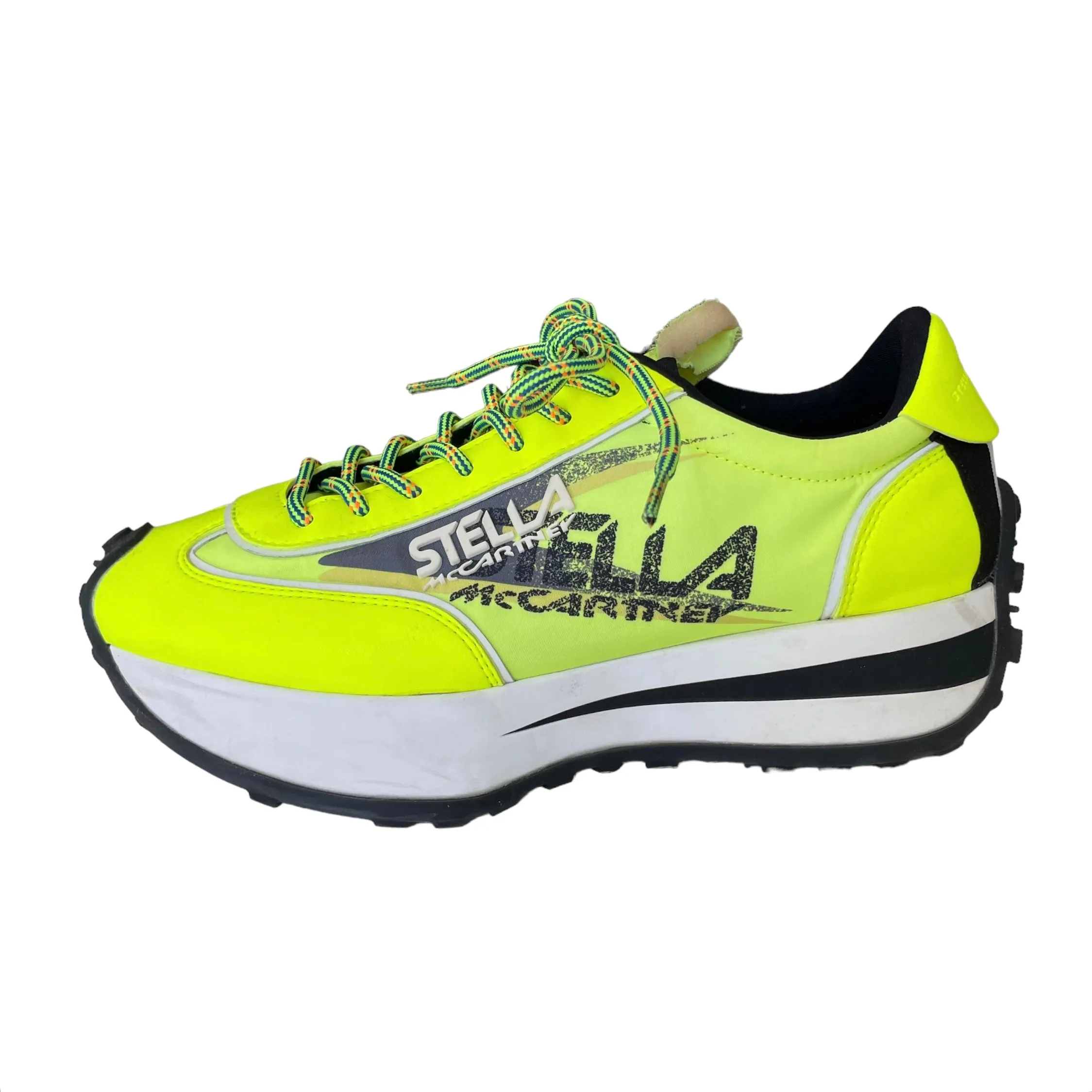 Neon Yellow Running Shoes - 8